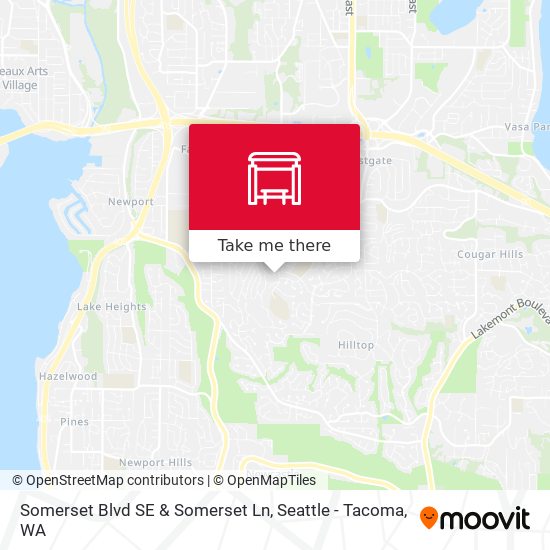 Mapa de Somerset Blvd SE & Somerset Ln