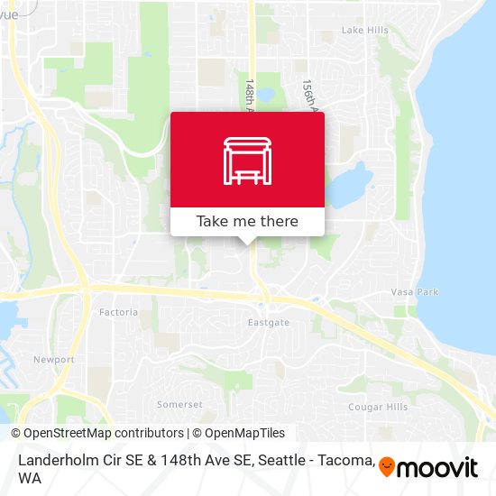 Mapa de Landerholm Cir SE & 148th Ave SE
