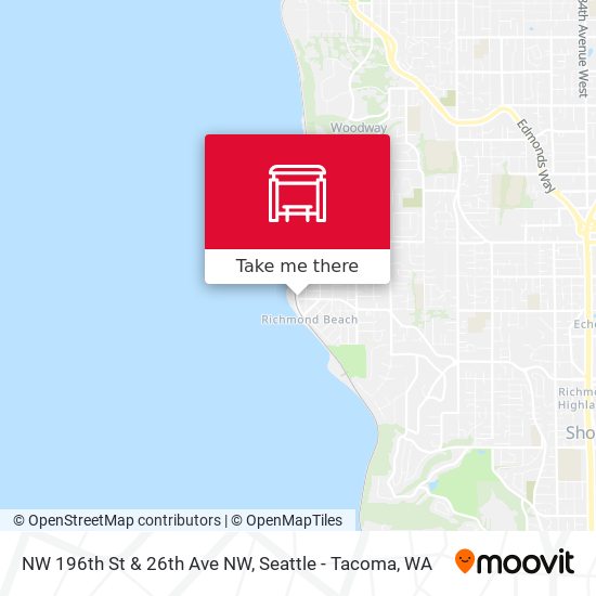 Mapa de NW 196th St & 26th Ave NW