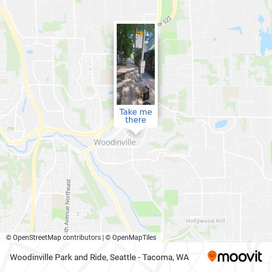 Mapa de Woodinville Park and Ride