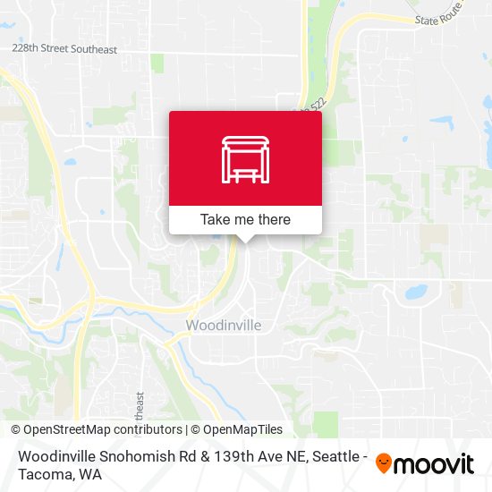 Woodinville Snohomish Rd & 139th Ave NE map