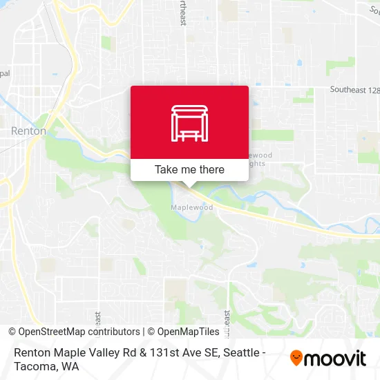 Renton Maple Valley Rd & 131st Ave SE map