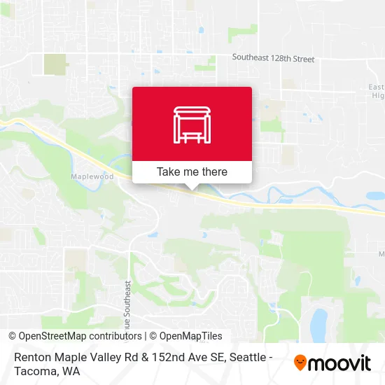 Renton Maple Valley Rd & 152nd Ave SE map