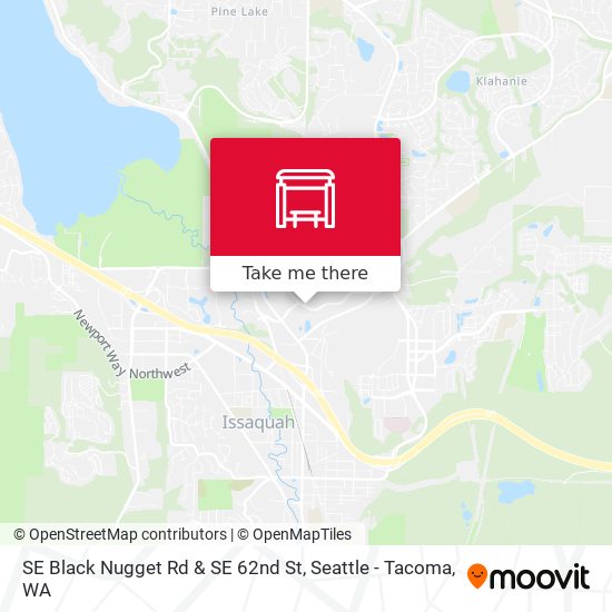 SE Black Nugget Rd & SE 62nd St map