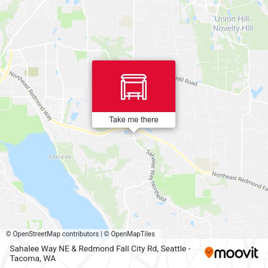 Sahalee Way NE & Redmond Fall City Rd map