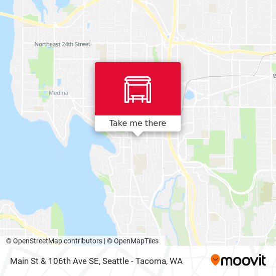 Main St & 106th Ave SE map