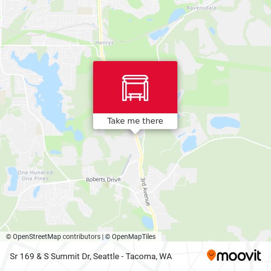 Sr 169 & S Summit Dr map