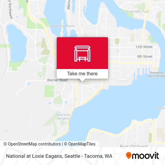 National at Loxie Eagans map