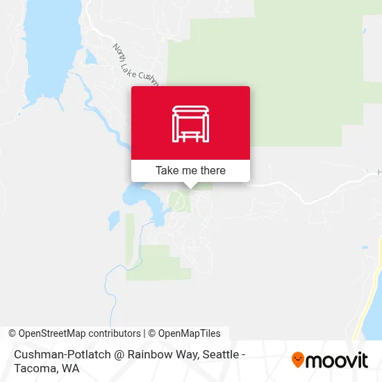 Cushman-Potlatch @ Rainbow Way map