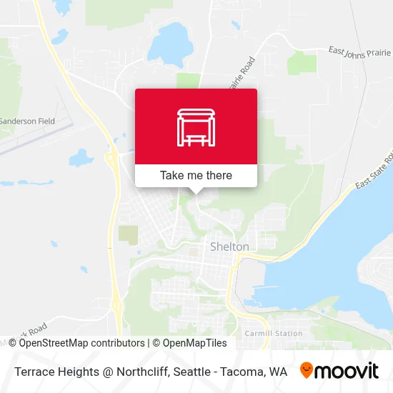 Terrace Heights @ Northcliff map