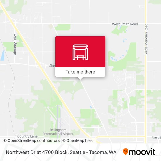 Mapa de Northwest Dr at 4700 Block