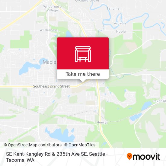 Mapa de SE Kent-Kangley Rd & 235th Ave SE