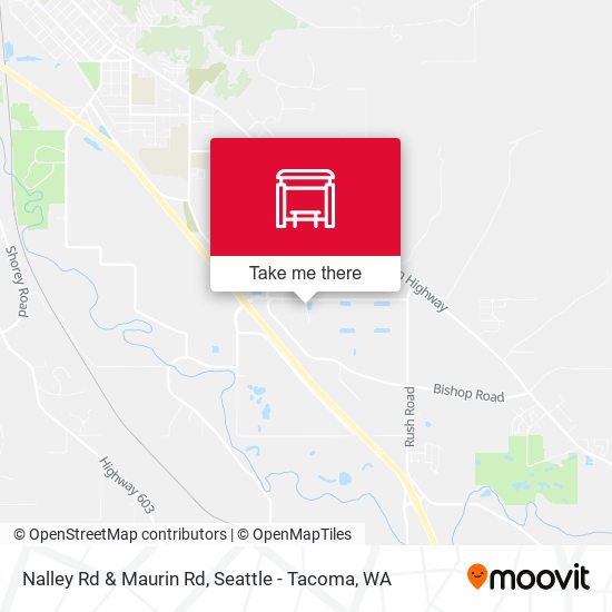 Nalley Rd & Maurin Rd map