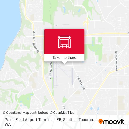 Mapa de Paine Field Airport Terminal - EB