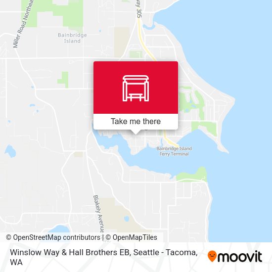 Mapa de Winslow Way & Hall Brothers EB