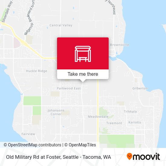 Mapa de Old Military Rd at Foster
