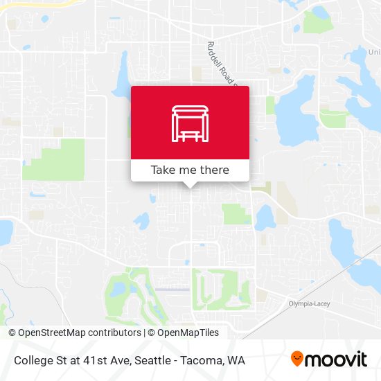 Mapa de College St at 41st Ave