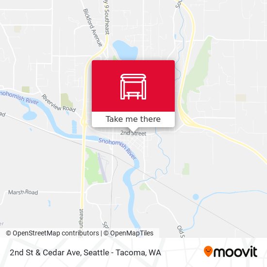 Mapa de 2nd St & Cedar Ave