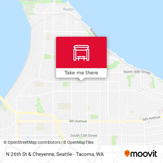 Mapa de N 26th St & Cheyenne