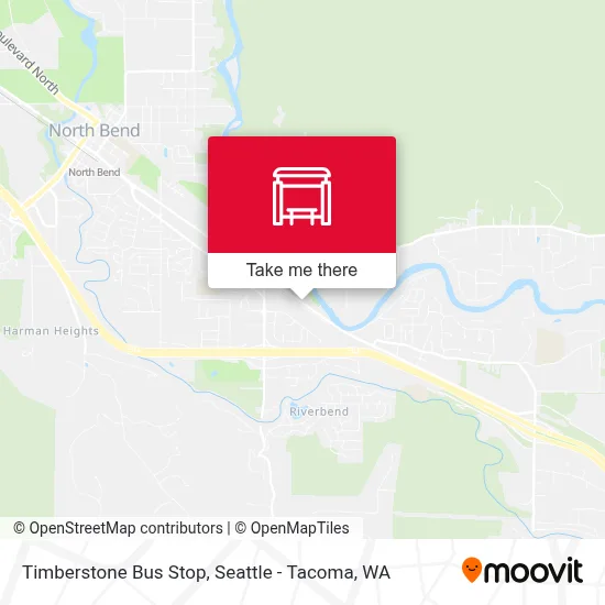 Timberstone Bus Stop map