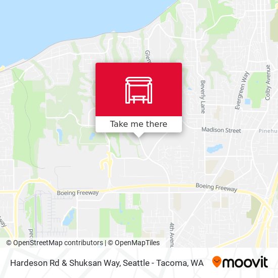 Mapa de Hardeson Rd & Shuksan Way
