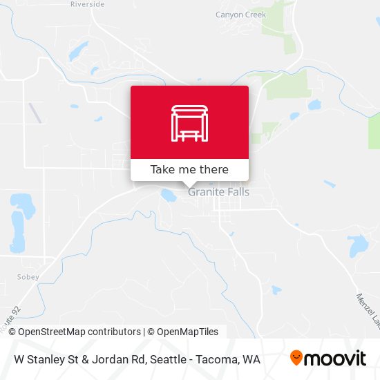 Mapa de W Stanley St & Jordan Rd