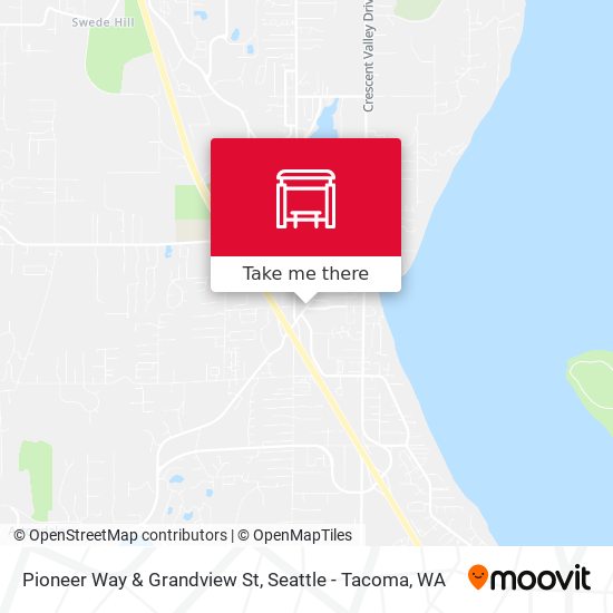 Mapa de Pioneer Way & Grandview St