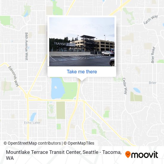 Mapa de Mountlake Terrace Transit Center