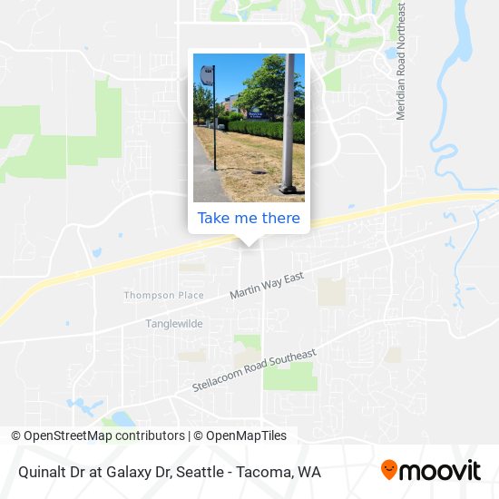 Mapa de Quinalt Dr at Galaxy Dr