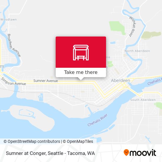 Sumner at Conger map