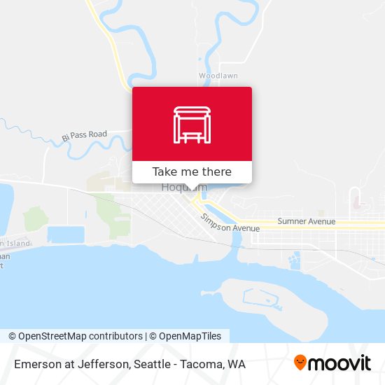 Emerson at Jefferson map