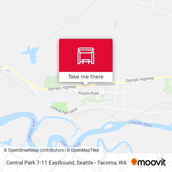 Mapa de Central Park 7-11 Eastbound