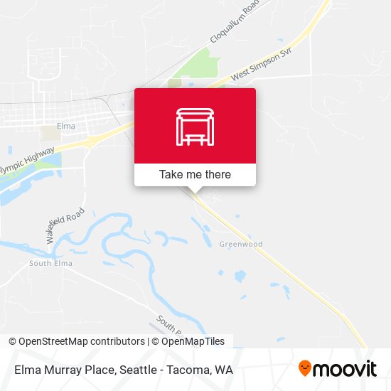 Elma Murray Place map