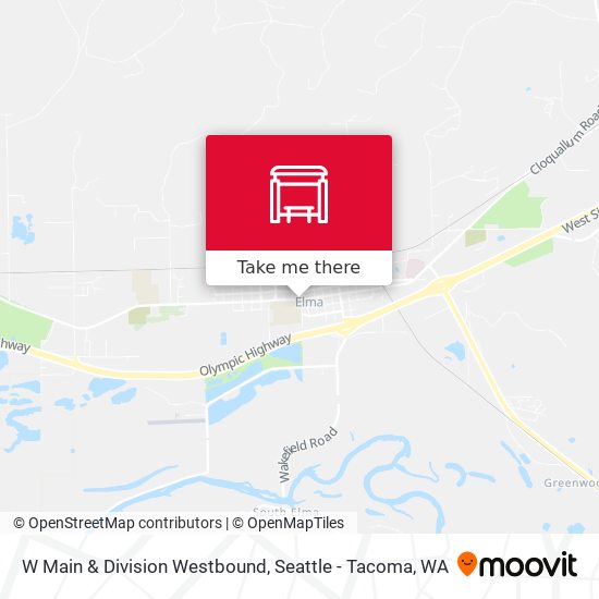 Mapa de W Main & Division Westbound