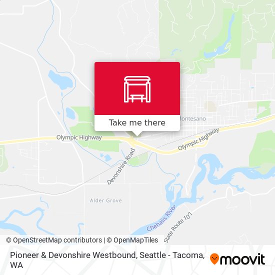 Mapa de Pioneer & Devonshire Westbound