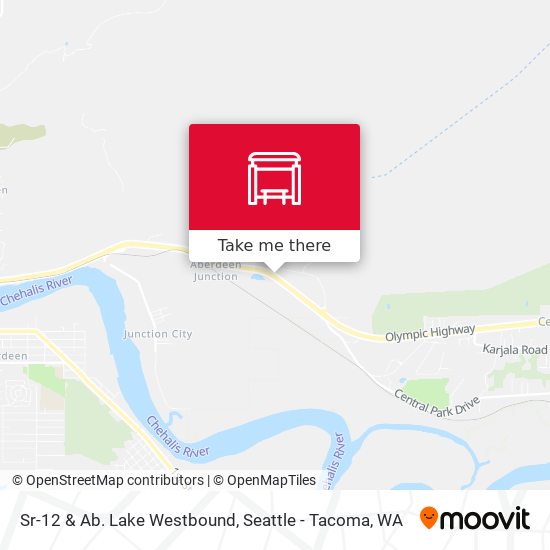 Mapa de Sr-12 & Ab. Lake Westbound
