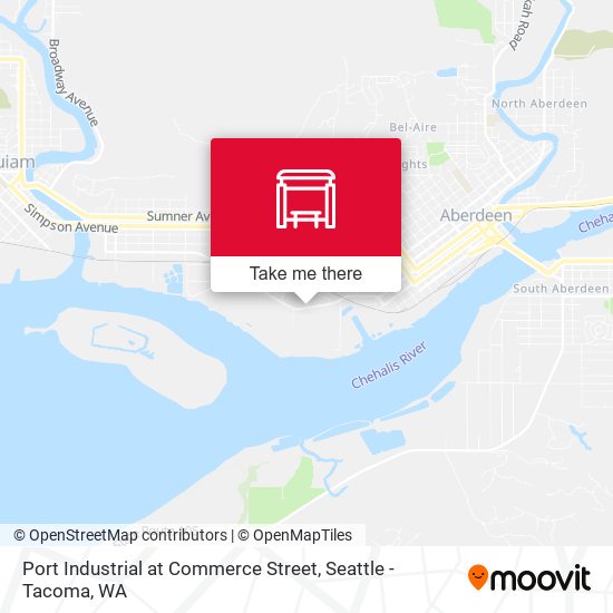 Port Industrial at Commerce Street map