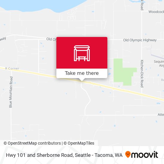 Mapa de Hwy 101 and Sherborne Road