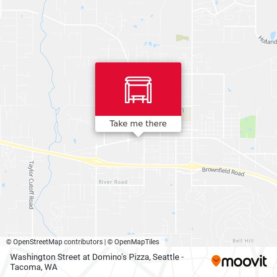 Mapa de Washington Street at Domino's Pizza