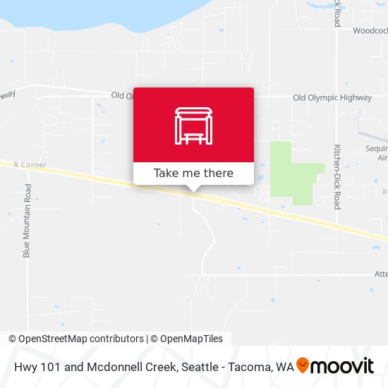 Mapa de Hwy 101 and Mcdonnell Creek