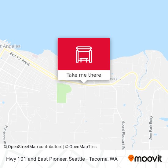 Mapa de Hwy 101 and East Pioneer