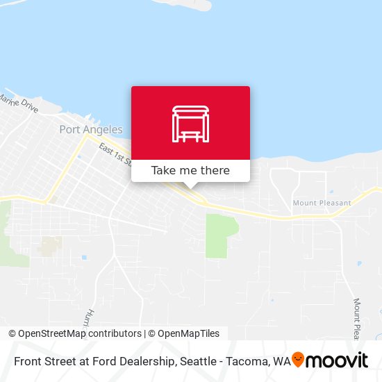 Front Street at Ford Dealership map