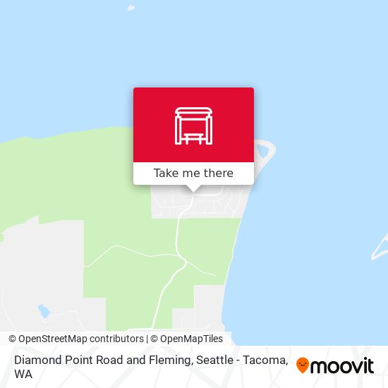 Mapa de Diamond Point Road and Fleming