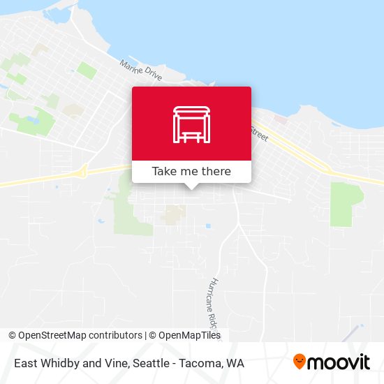 Mapa de East Whidby and Vine