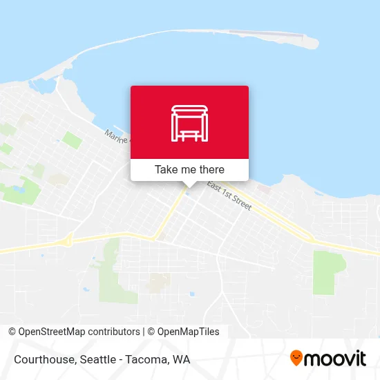 Courthouse map