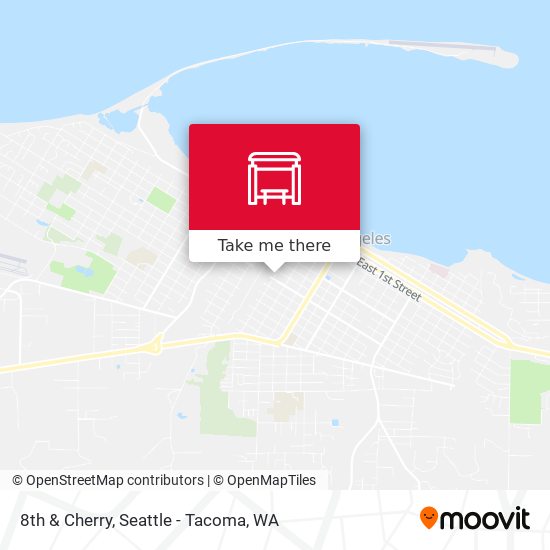 8th & Cherry map