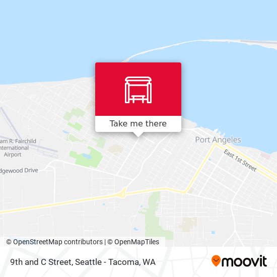 Mapa de 9th and C Street