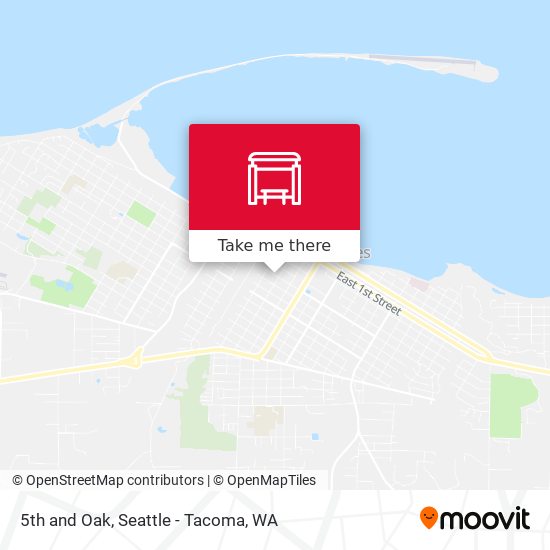 5th and Oak map