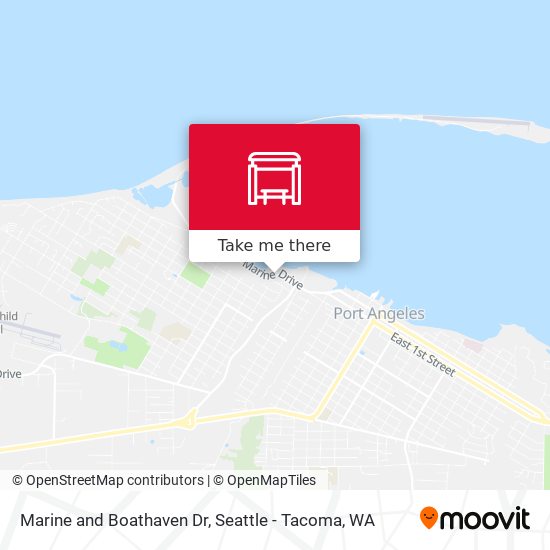 Marine and Boathaven Dr map