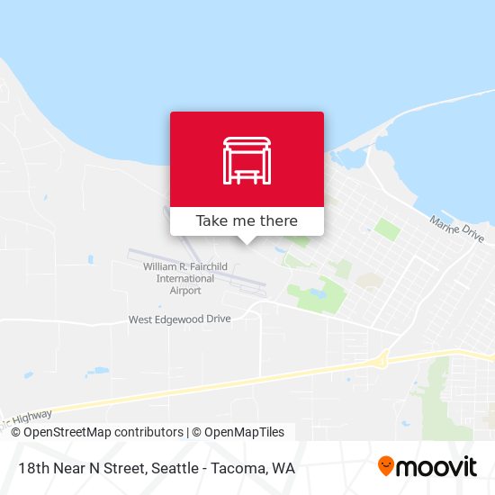 Mapa de 18th Near N Street